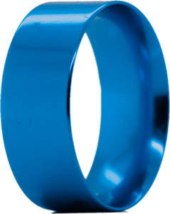 Anodized Blue Aluminum Ring Core Insert - 8mm *Discontinued Stock*