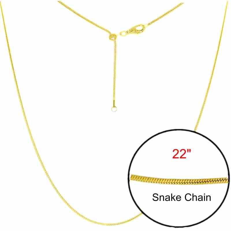 22 inch snake chain deals