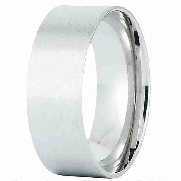 Sterling Silver Ring Core Insert - 8mm - Opal & Findings