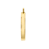 Yellow Gold-Filled 18 x 13mm Oval Cabochon Bezel Pendant Single Link - Opal & Findings