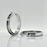 Large Stainless steel Hoop Earring Blanks