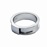 Bridge Ring Blank .960 Silver