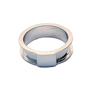 Bridge Ring Blank .960 Silver
