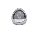 Tungsten Signet Oval Ring Blank 18mm x 13mm Blank Core
