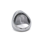 Tungsten Signet Oval Ring Blank 18mm x 13mm Blank Core