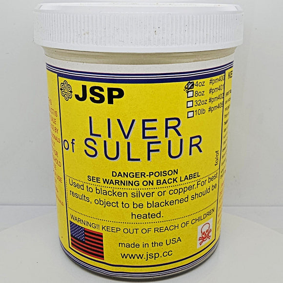 Liver of Sulfur 4 ounces