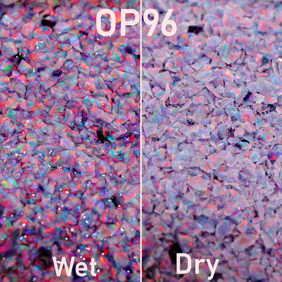 Crushed Opal for Inlay - OP96 Lilac