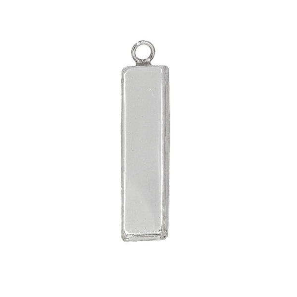 99.99% Fine Silver Sheet – Rectangular Blank For Jewelry Making, Inlay, And DIY Projects