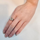 Signet Ring Blank 10mm x 8mm Stainless Steel