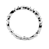 Argentium Silver Prong & Channel Ring Blank