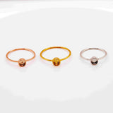 4mm ring bezel blanks silver gold and rosegold 