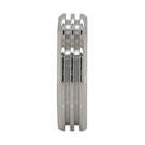 6mm Stainless Steel Double-Channel Ring Core Blanks for Inlay