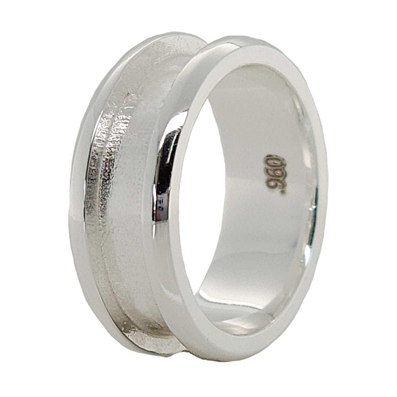 ssr254 ring blanks 925 sterling silver