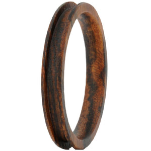 Wood Ring Core Blank 4mm Bocote Wood for inlay - Opal & Findings
