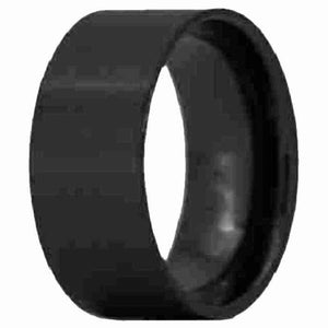 10mm Black Zirconia Ceramic Ring Core Insert - Opal & Findings