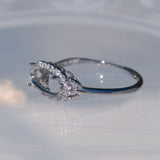 A5 .925 Silver Empty Ring Blank Base Setting