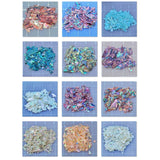 Blue Green Mother of Pearl Crushed Abalone Shell 10g