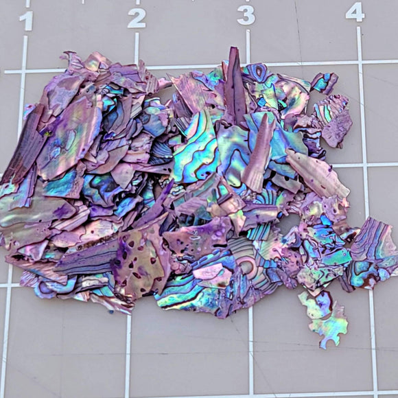 Purple Mother of Pearl Crushed Abalone Shell 10g