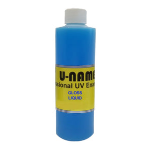 UV Enamel U-NAMEL GLOSS LIQUID, 8OZS