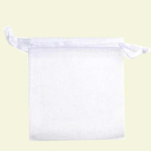 Jewelry Organza Gift Pouch - White - 50 Pack - Opal & Findings