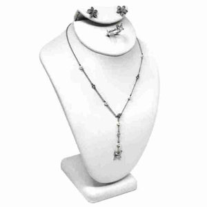 Necklace, Ring, and Earring Bust Display - Opal & Findings