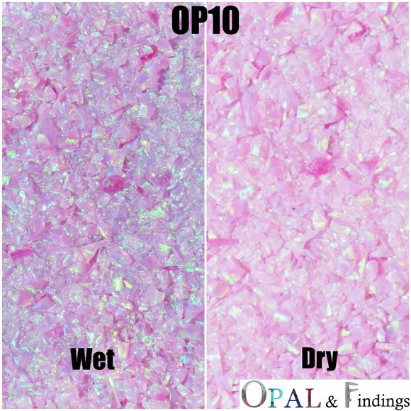 Crushed Opal - OP10 Bubble Gum - Opal And Findings