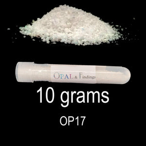 Bulk Crushed Fire and Snow Opal 10 Grams OP17