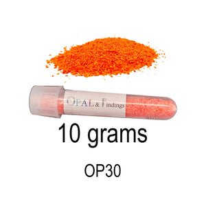 Bulk Crushed Fire Opal Opal 10 Grams OP30