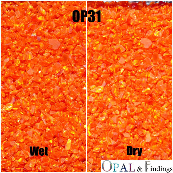 Crushed Opal - OP31 Mexico Opal - Opal And Findings