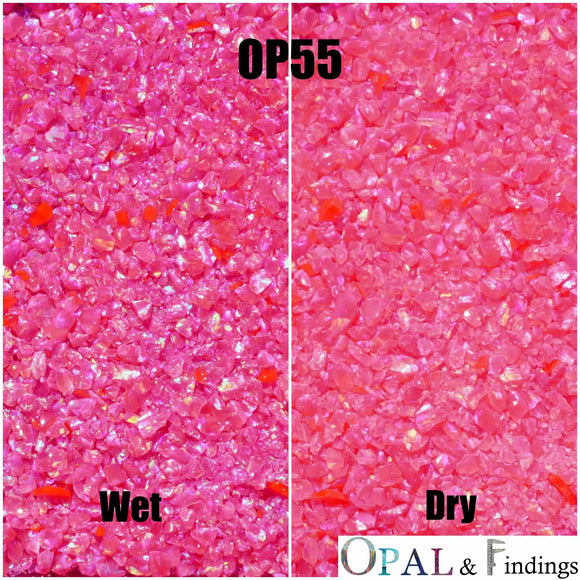 Crushed Opal - OP55 Mimosa - Opal And Findings