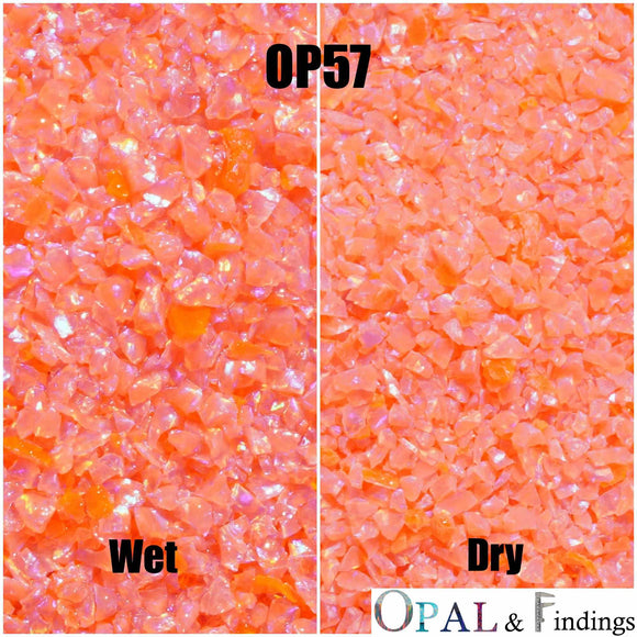 Crushed Opal - OP57 Brink Pink - Opal And Findings