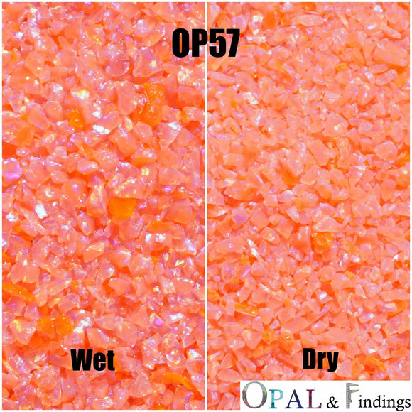 Crushed Opal - OP57 Brink Pink - Opal And Findings