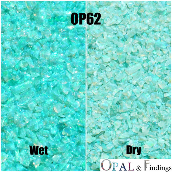 Crushed Opal - OP62 Jungle Green - Opal And Findings