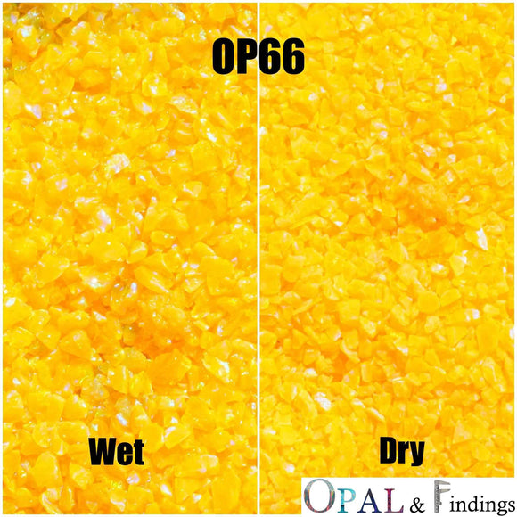 Crushed Opal - OP66 Melon - Opal And Findings