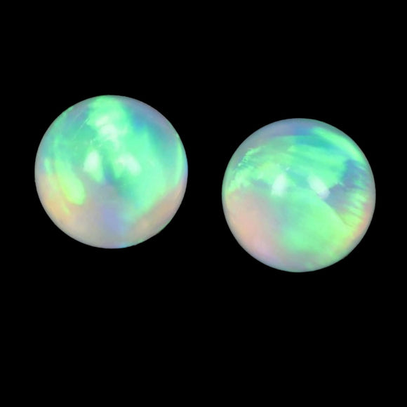Lampworking Glassblowing Water Opal With Green Fire 701