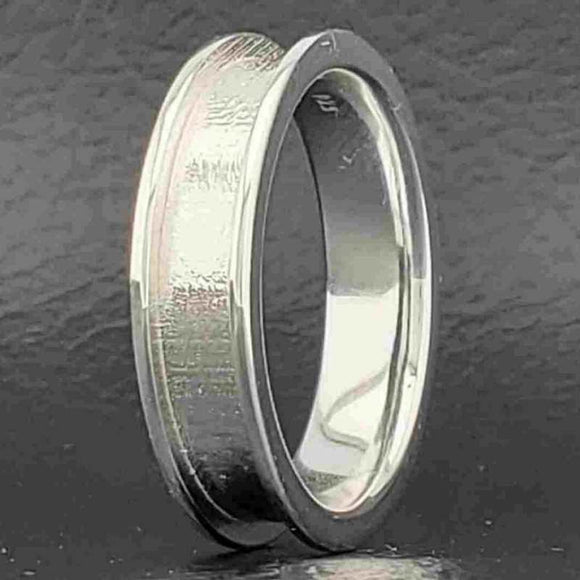 Sterling Silver 6mm Ring Core for Inlay + Free Box & Engraving - Opal & Findings