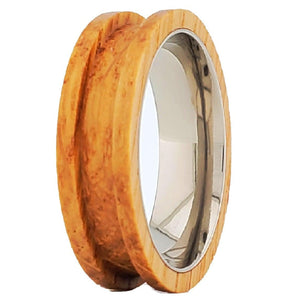Whiskey Barrel Wood Ring Core Blank
