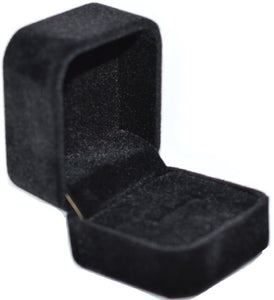 Velvet Ring Display Box - Opal And Findings
