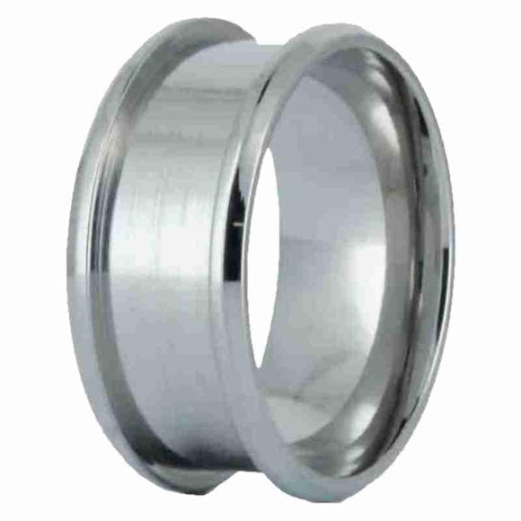 Stainless Steel 12mm Ring Core Blank for Inlay - Opal & Findings