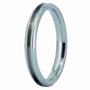 Stainless Steel 3mm Ring Core Blanks For Inlay - Opal & Findings