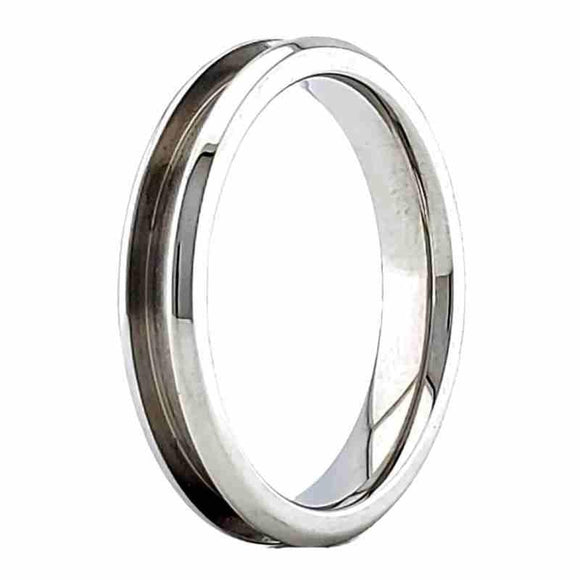 Threaded 2-Piece Ring Core - Stainless Steel - 6mm Channel