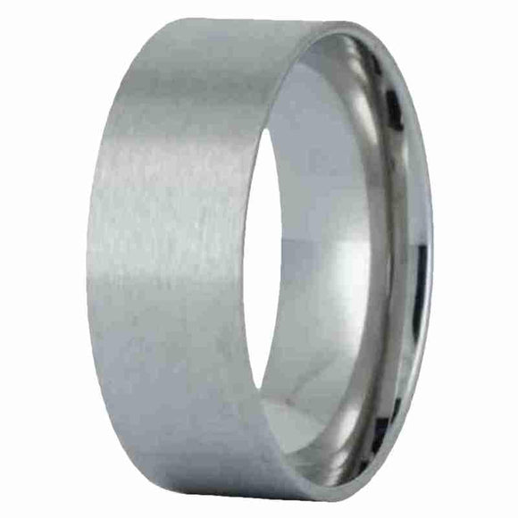 Titanium Ring Core Insert 8mm Opal Findings