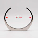Stainless Steel Offset Inlay Cuff