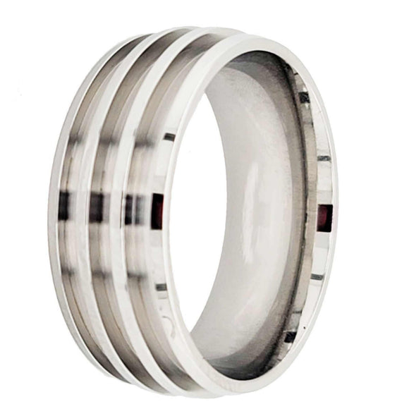 Shop UNICRAFTALE 12pc Blank Core Ring Size 9 Stainless Steel