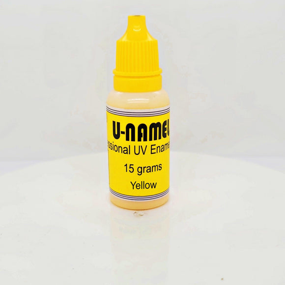 UV Enamel U-NAMEL 15 grams,YELLOW, opaque